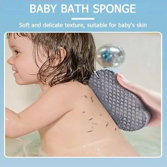 Alt view image 3 of 7 - Skin Friendly and Reusable for Adults Children and Pregnant Women, 3D Super Soft Body Scrubber, 3 Pcs Magic Exfoliating Bath Sponge