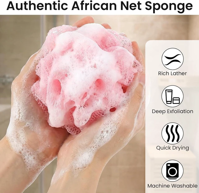 Alt view image 5 of 7 - African Net Sponge Purple Pink