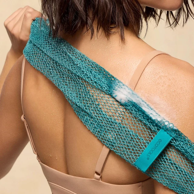 Alt view image 5 of 7 - African Exfoliating Bath Sponge Body Scrubber Net