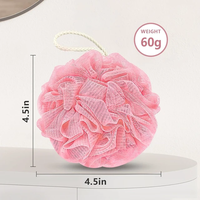 Alt view image 2 of 7 - Rnoafmu Exfoliating Shower Loofah Bath Sponge Body Scrubber