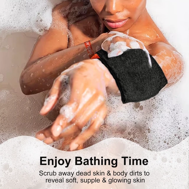 Alt view image 2 of 7 - Soap Bar Storage Pouches with African Exfoliating Net Sponge
