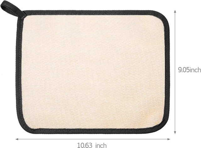 Alt view image 2 of 7 - 5 Pcs Exfoliating Face and Body Wash Cloths Towel