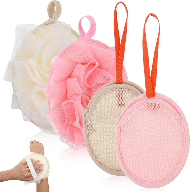 Main image of Compact Portable Loofah with Soap Saver Bag