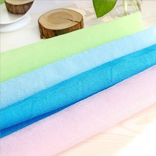 Alt view image 3 of 7 - Reusable Exfoliating Back Scrubber Washcloth