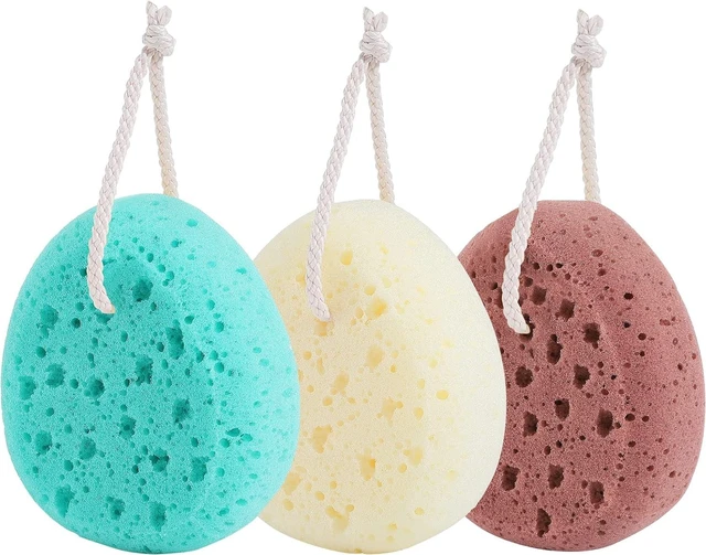 Main image of Gentle Exfoliating Body Bath Sponges for Women