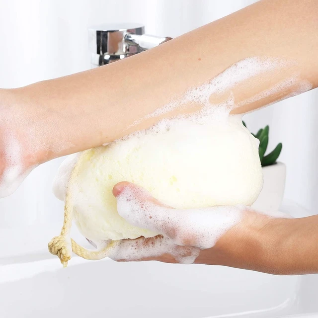 Alt view image 4 of 7 - Gentle Exfoliating Body Bath Sponges for Women
