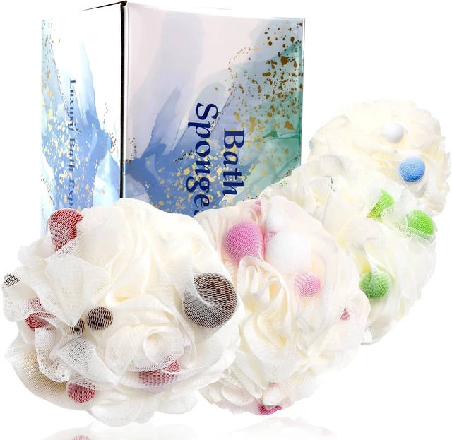 Alt view image 2 of 7 - Natural Loofah Body Scrubber Set