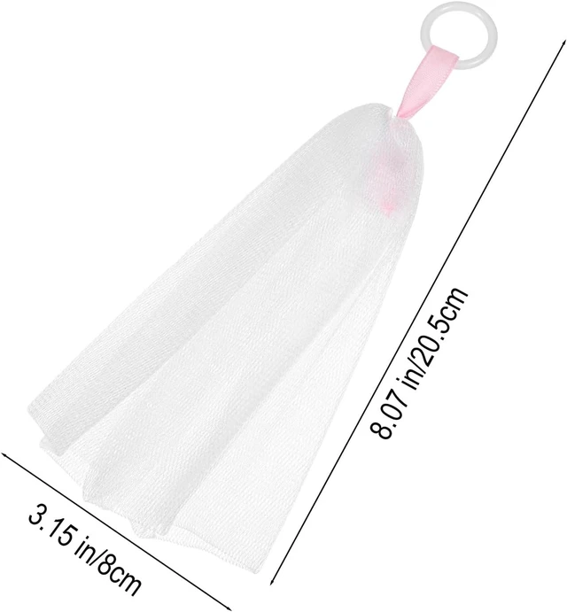 Alt view image 2 of 7 - Japanese Style Bath Sponge with Exfoliating Mesh for Lathering