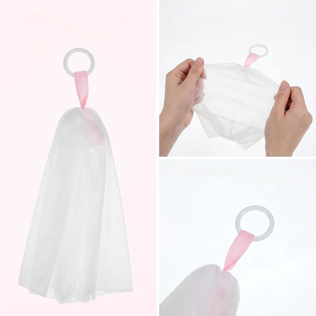 Alt view image 6 of 7 - Japanese Style Bath Sponge with Exfoliating Mesh for Lathering
