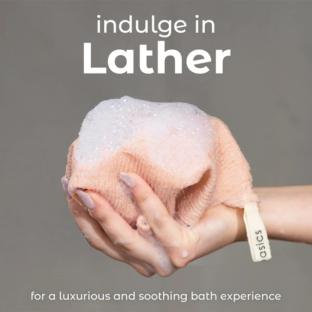 Alt view image 4 of 7 - Japan Style Deep Cleaning Exfoliating Bath Scrub Towel