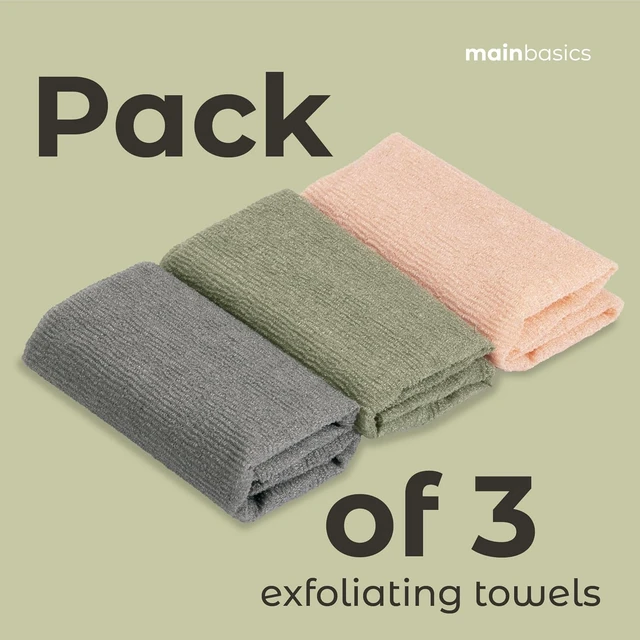 Alt view image 6 of 7 - Japan Style Deep Cleaning Exfoliating Bath Scrub Towel