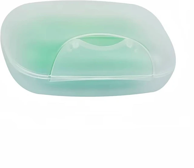 Main image of Portable Soap Box Dish Holder Container for Travel Bathroom Gym Camping Outdoor