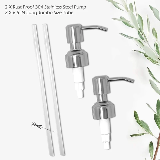 Alt view image 4 of 6 - Durable Rust Resistant 304 Stainless Steel Soap Dispenser