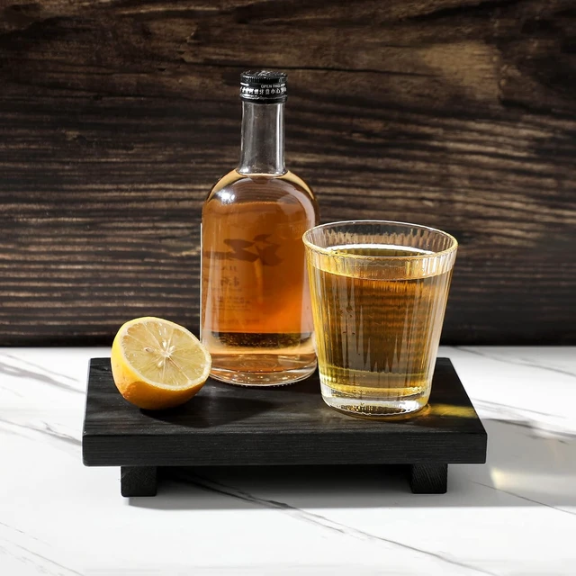 Alt view image 4 of 7 - Wooden Bathroom Tray Riser Kitchen Decorative Soap Holder