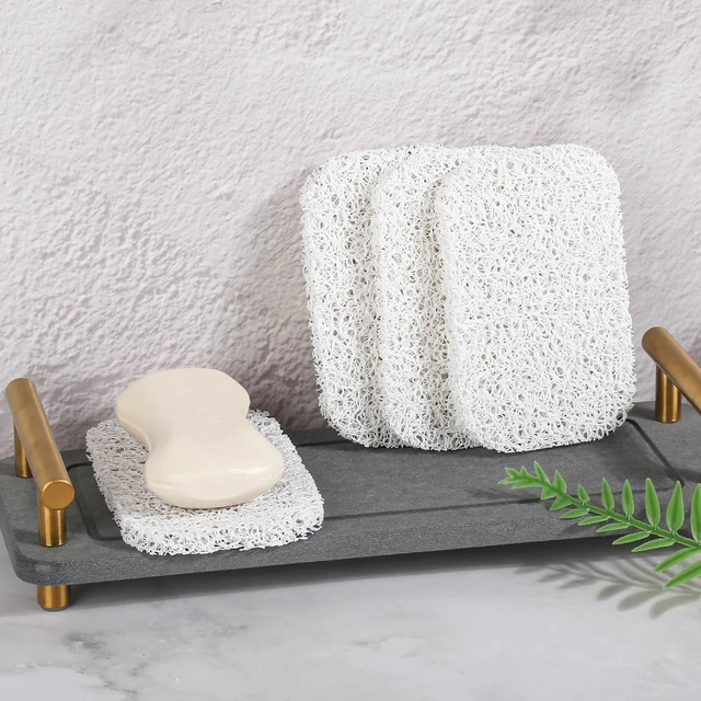 Alt view image 6 of 7 - Kitchen and Bathroom Soap Dish Insert, Set of 4 Non-Slip Soap Lifting Pads