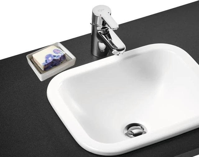 Alt view image 2 of 6 - Stainless Steel Bathroom Soap Holder Ceramic Drain Tray for Shower