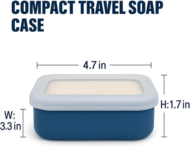 Alt view image 3 of 7 - Portable Travel Soap Box Container for Home Bathroom Hiking Camping Outdoor