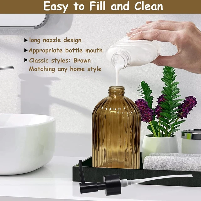 Alt view image 4 of 6 - Glass Soap Dispenser with Pump