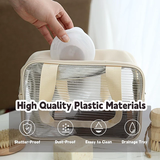 Alt view image 6 of 6 - Round Bar Soap Keeper for Bathroom & On-the-Go Use, Portable Travel Soap Box with Lid
