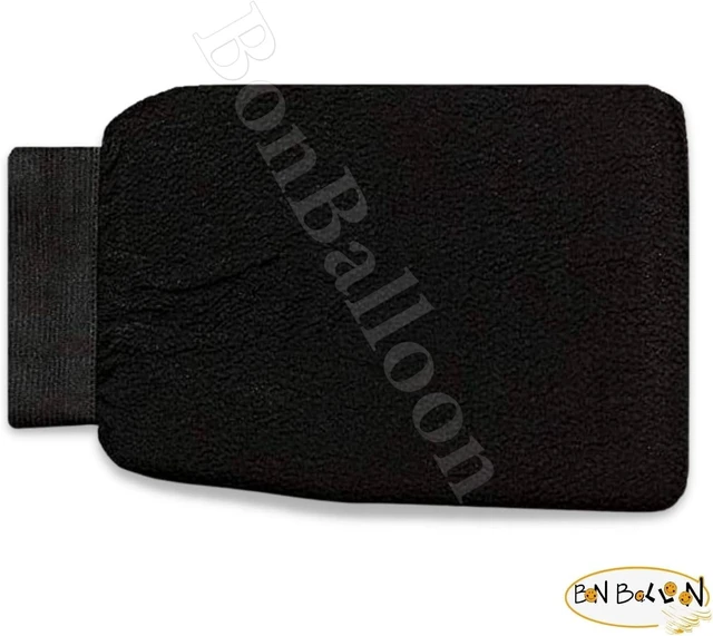 Alt view image 5 of 5 - Moroccan Natural Kessa Hammam Bath Loofah Glove Exfoliating Shower Scrubber Body Mitt Mesh Pouf