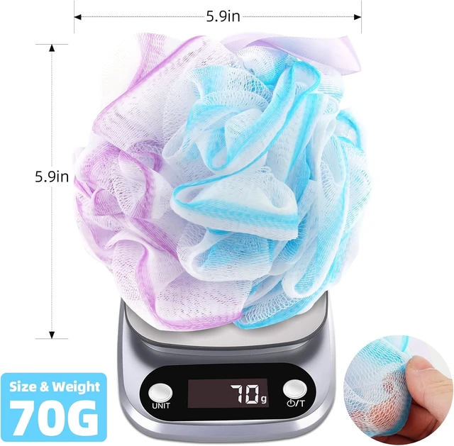 Alt view image 2 of 7 - Large Bath Loofah Sponges Set of 4 Shower Sponge