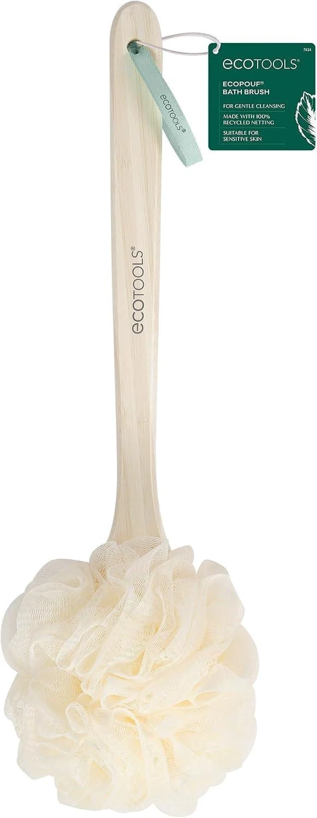 Main image of Loofah for Men and Women, EcoPouf Bath Brush