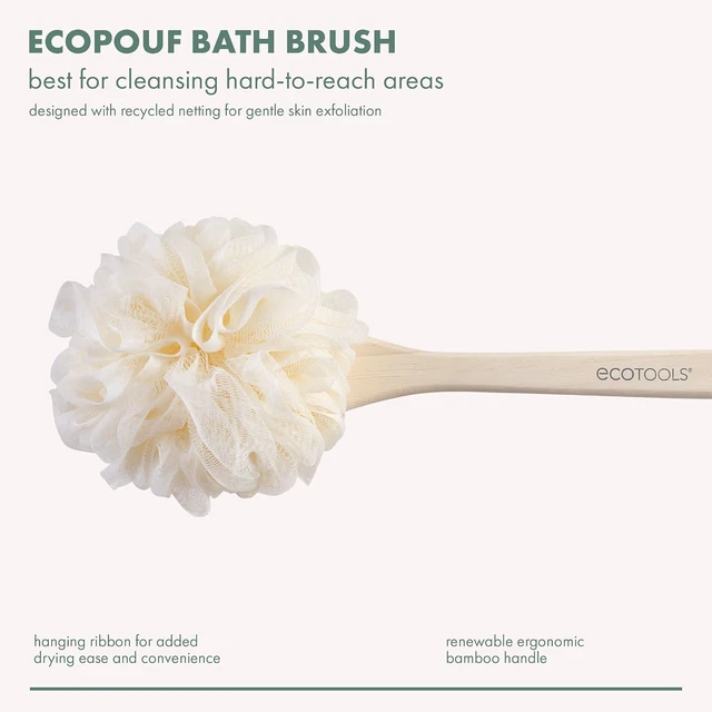 Alt view image 2 of 7 - Loofah for Men and Women, EcoPouf Bath Brush