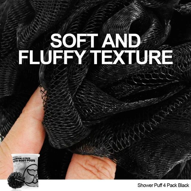 Alt view image 4 of 7 - Shower Loofah Sponge Body Scrubber Set