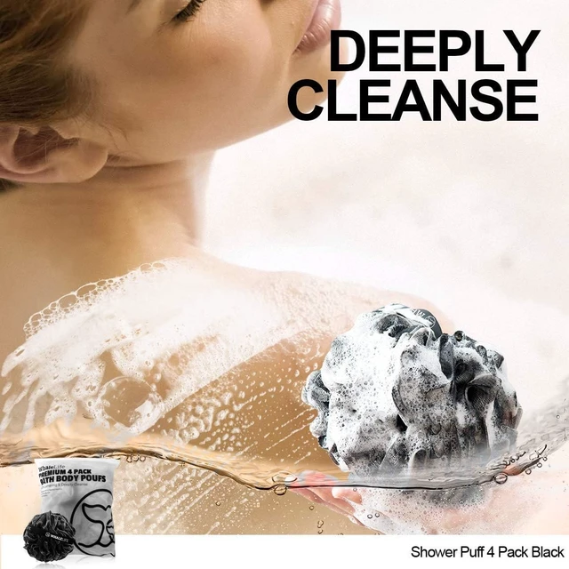 Alt view image 5 of 7 - Shower Loofah Sponge Body Scrubber Set