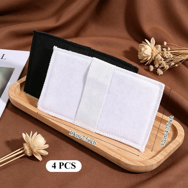 Alt view image 2 of 7 - Exfoliating Shower Towel Set Body Scrubber Exfoliator