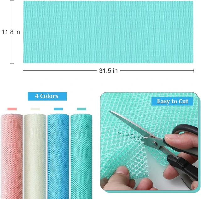 Alt view image 3 of 7 - Skin Smoothing Washcloth, Nylon Body Scrubber Cloth for Shower and Bath, African Exfoliating Net Sponge