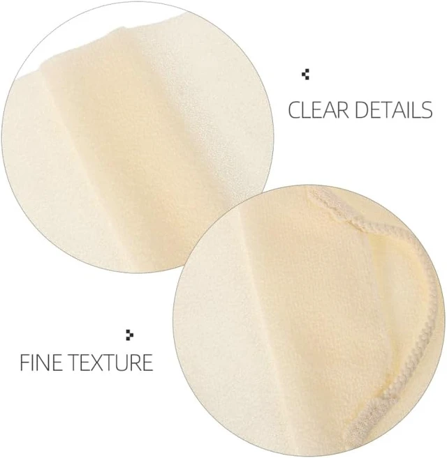 Alt view image 3 of 7 - Feet & Legs - Bath Shower Accessory, Set of 2 Elastic Exfoliating Back Scrubbing Towels for Deep Cleansing Body