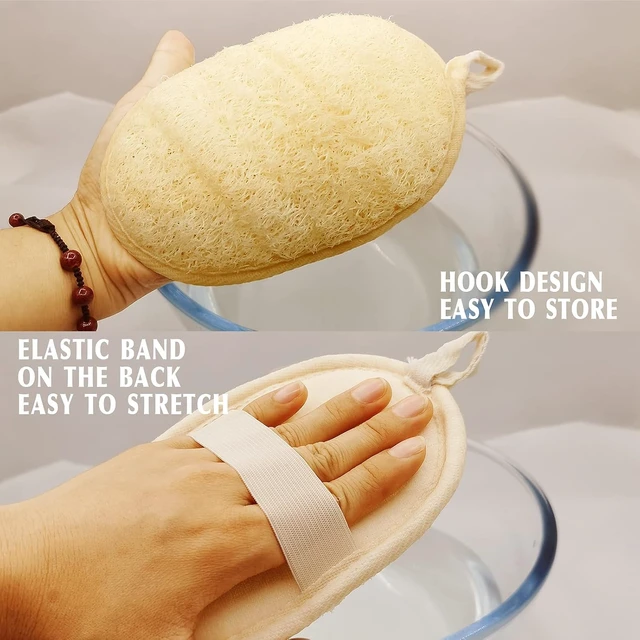 Alt view image 3 of 7 - Authentic Egyptian Luffa Body Exfoliator Scrubbing Tool