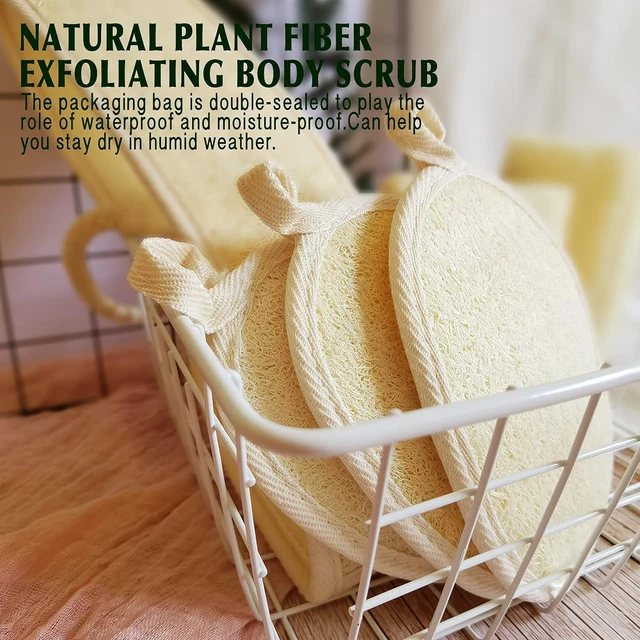 Alt view image 7 of 7 - Authentic Egyptian Luffa Body Exfoliator Scrubbing Tool