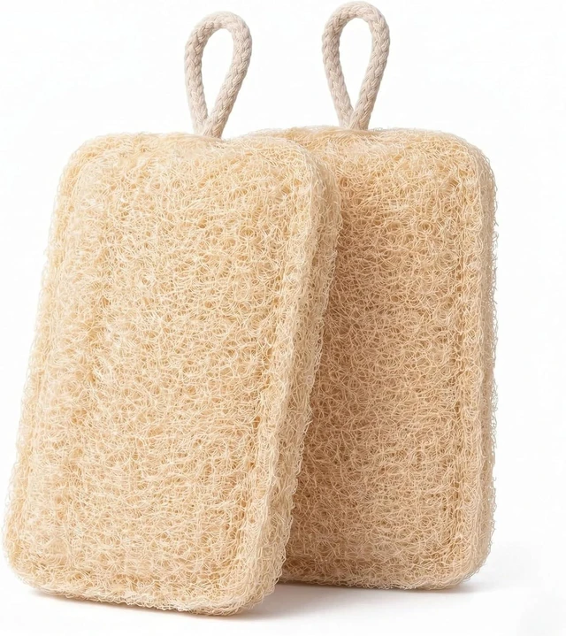 Main image of Genuine Natural Luffa Body Scrubber for Unisex Use