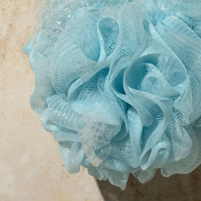 Alt view image 7 of 7 - Shower Poufs, EcoPouf Bath Sponge Set