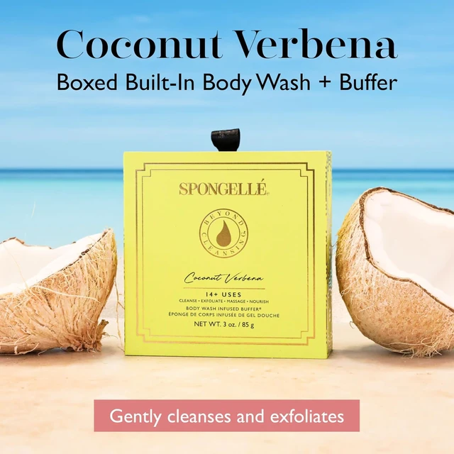 Alt view image 2 of 7 - Spongellé Boxed Flower Shower Body Wash Infused Buffer