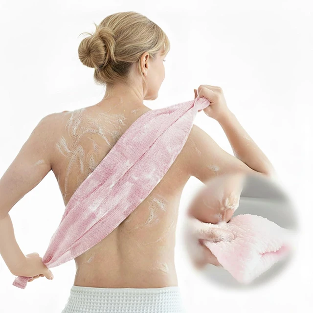 Main image of Exfoliating Bath Loofah Towel for Body Scrubbing and Shower