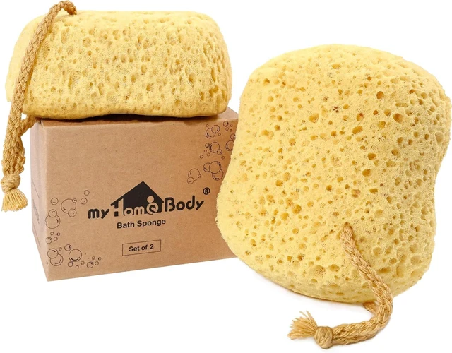 Main image of Foam Bath Sponge Curvy Shower Loofah for Body