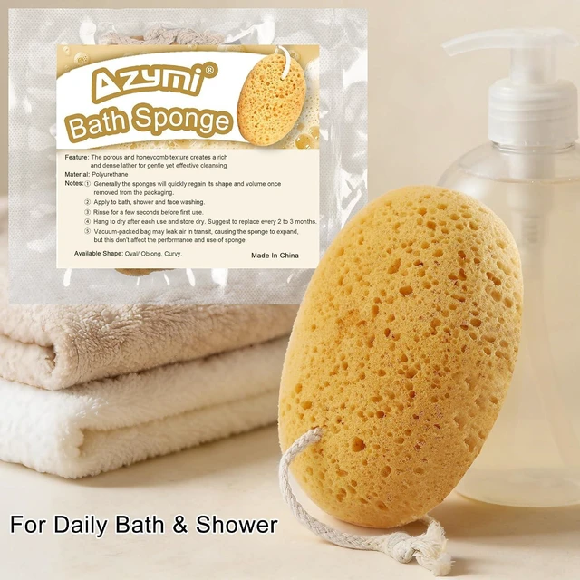 Alt view image 7 of 7 - Unisex Body Scrub Sponge for Shower Cleansing & Exfoliation