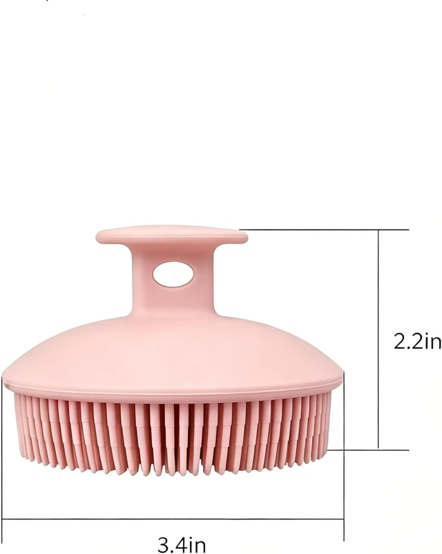 Alt view image 7 of 7 - Rich Lather, Easy Cleaning, Soft Loofah for Sensitive Skin, Dual-Use Silicone Exfoliating Body Scrubber & Scalp Massager