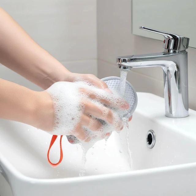 Alt view image 6 of 7 - Mesh Soap Saver Bag Loofah Pouch for Bar Soap
