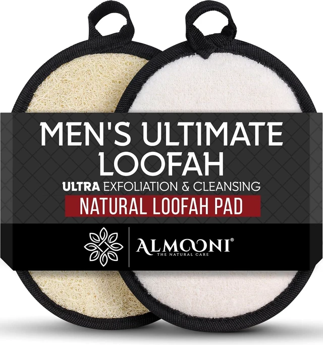Main image of Men's Loofah Sponge Body Scrubber