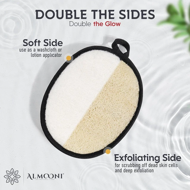 Alt view image 6 of 7 - Men's Loofah Sponge Body Scrubber