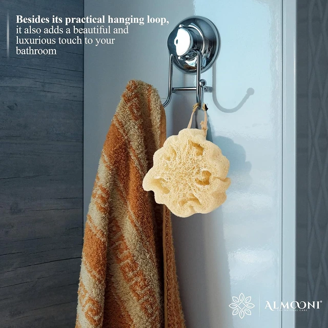 Alt view image 5 of 7 - Egyptian Shower Sponge, Mini Natural Loofah Sponge