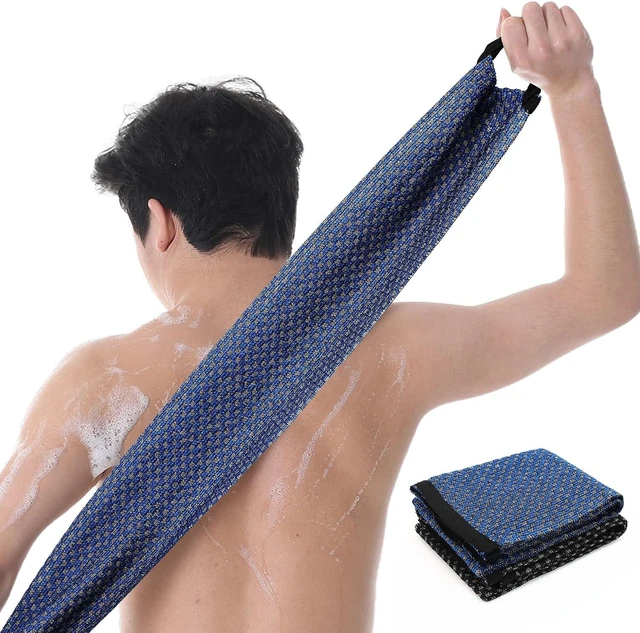 Main image of Japan Style Body Scrubbing Washcloth for Back Cleaning
