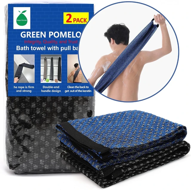 Alt view image 2 of 6 - Japan Style Body Scrubbing Washcloth for Back Cleaning