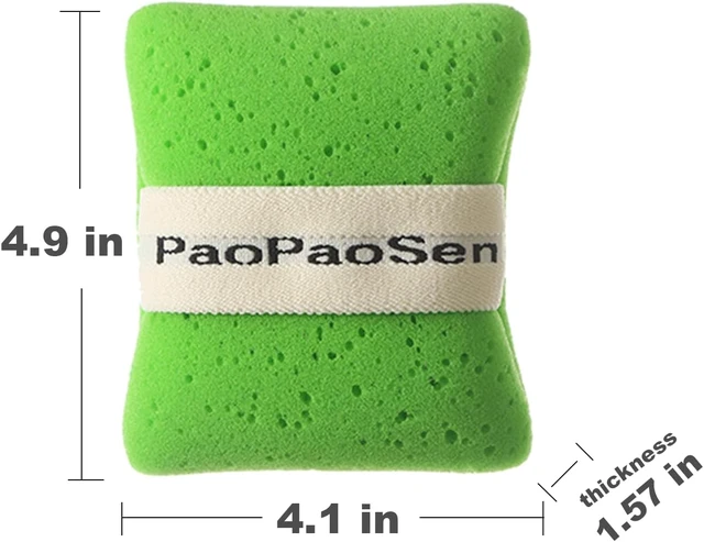 Alt view image 2 of 7 - Triple Function Bath Sponge with Integrated Soap Holder