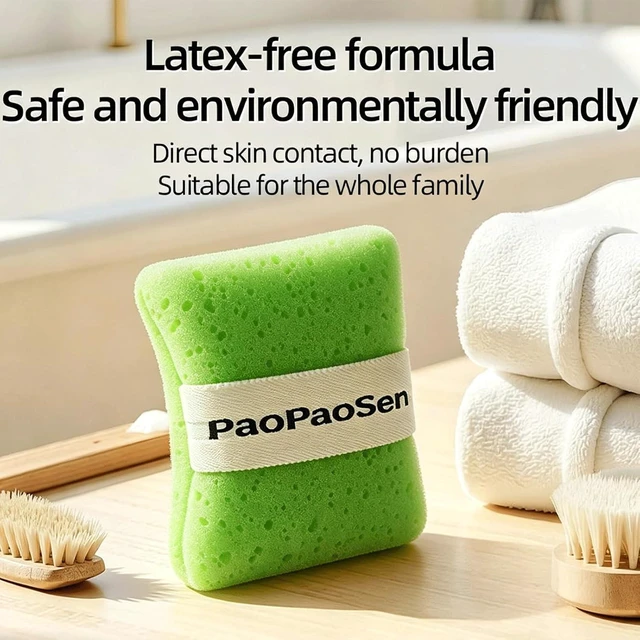 Alt view image 6 of 7 - Triple Function Bath Sponge with Integrated Soap Holder