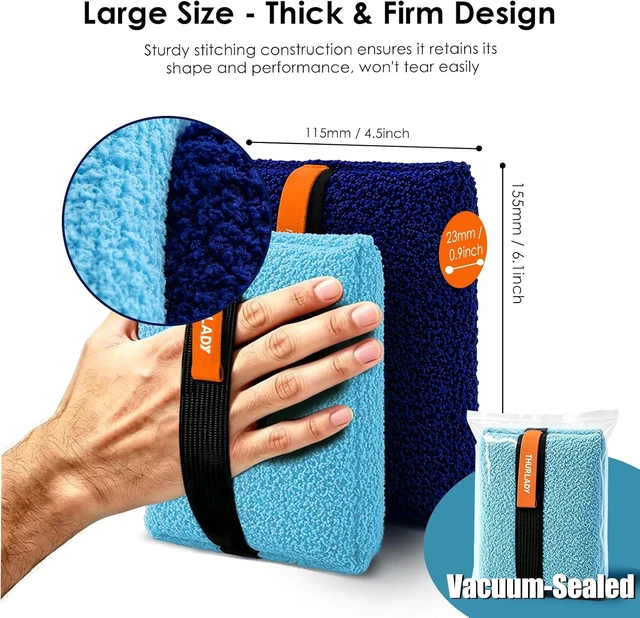 Alt view image 3 of 7 - Rough Texture Exfoliating Body Scrubber